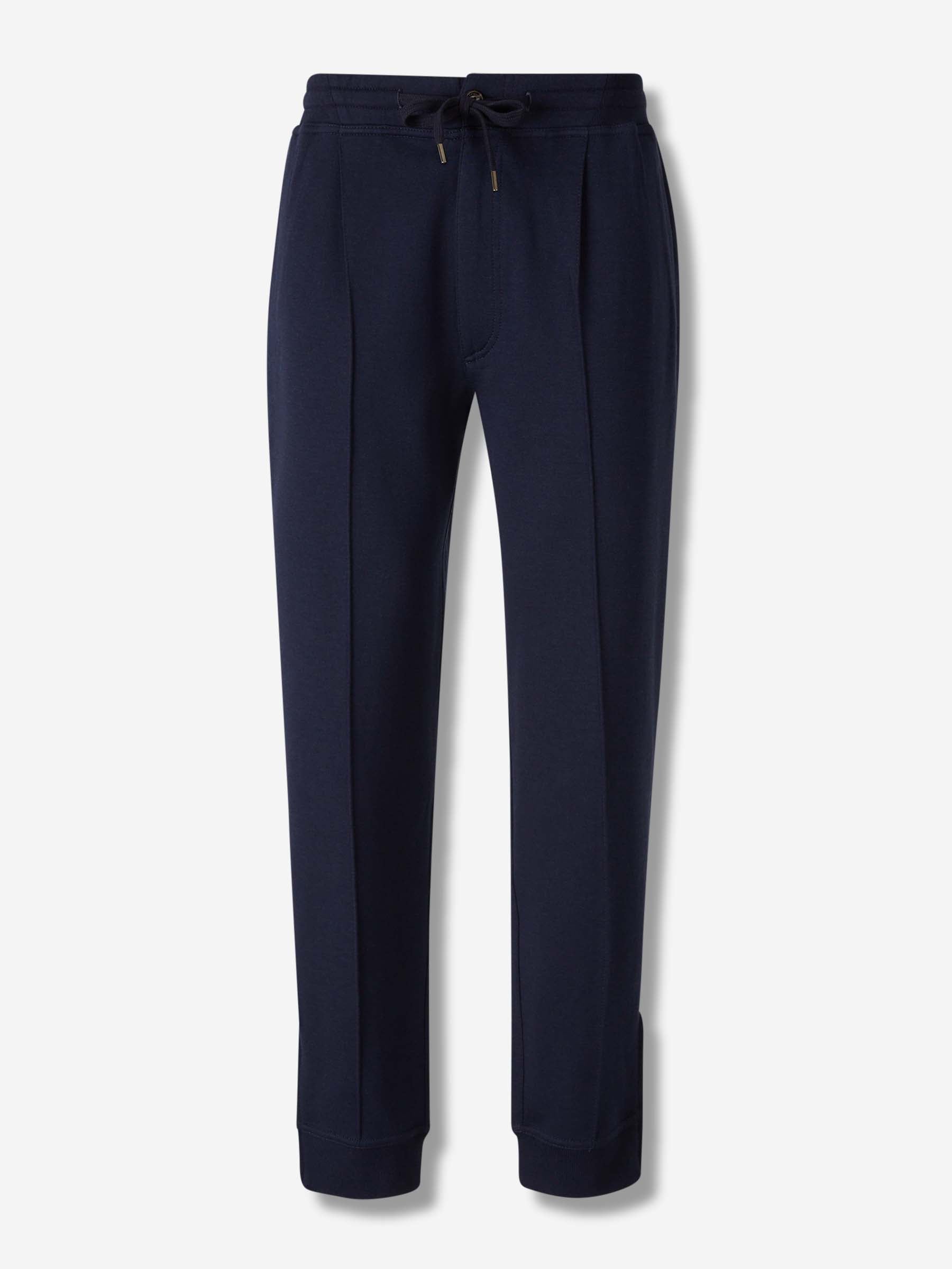 Brunello Cucinelli Hombre Barcelona Joggers Algodón color Azul Marino sku 521-003448 01 - Foto 1