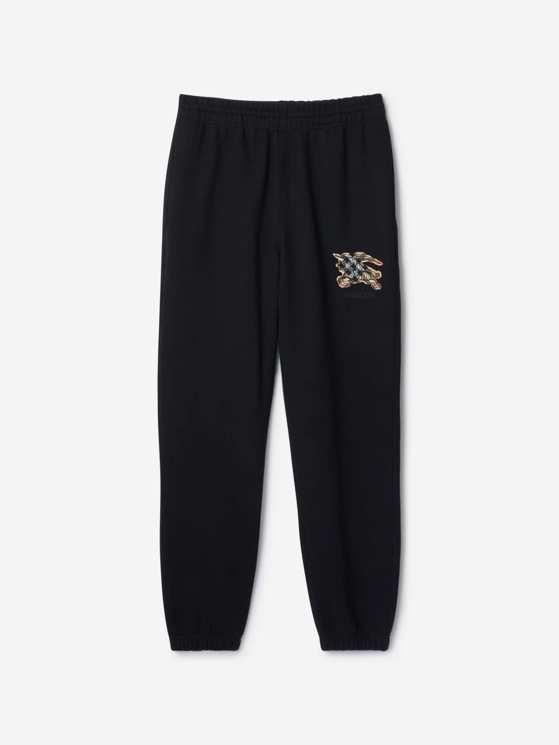 Burberry Hombre Barcelona Joggers Check Algodón color Negro sku 521-003454 01 - Foto 1