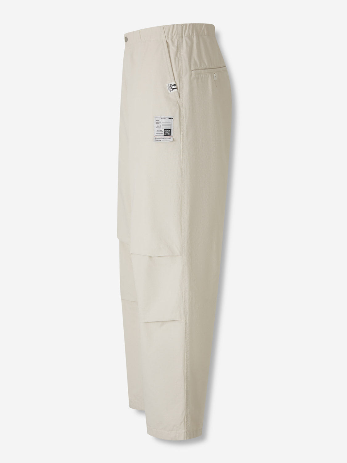 Maison Mihara Yasuhiro Hombre Barcelona Pantalones Parachute color Blanco sku 521-003465 01 - Foto 2
