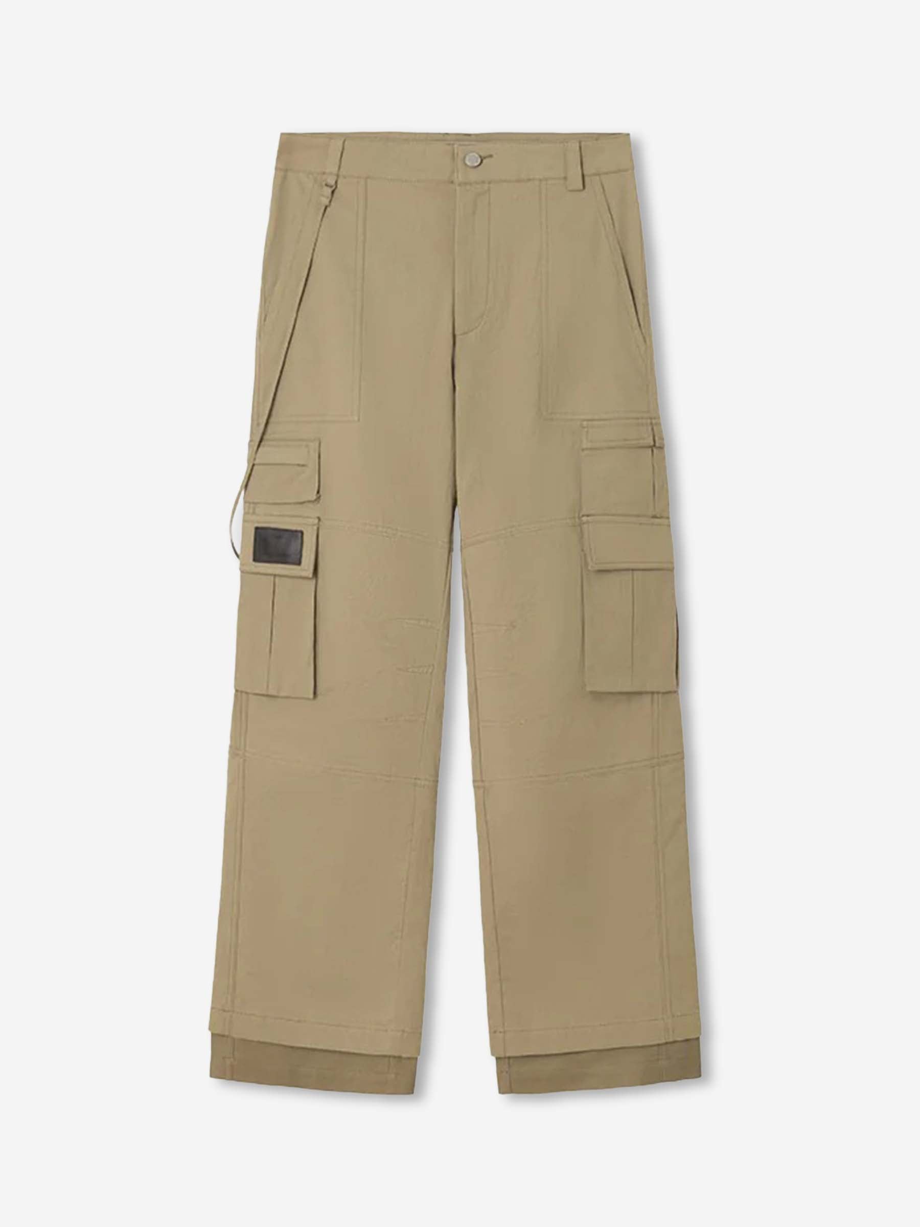 Carrer Hombre Barcelona Pantalones Cargo Ancho color Beige sku 521-003467 01 - Foto 1