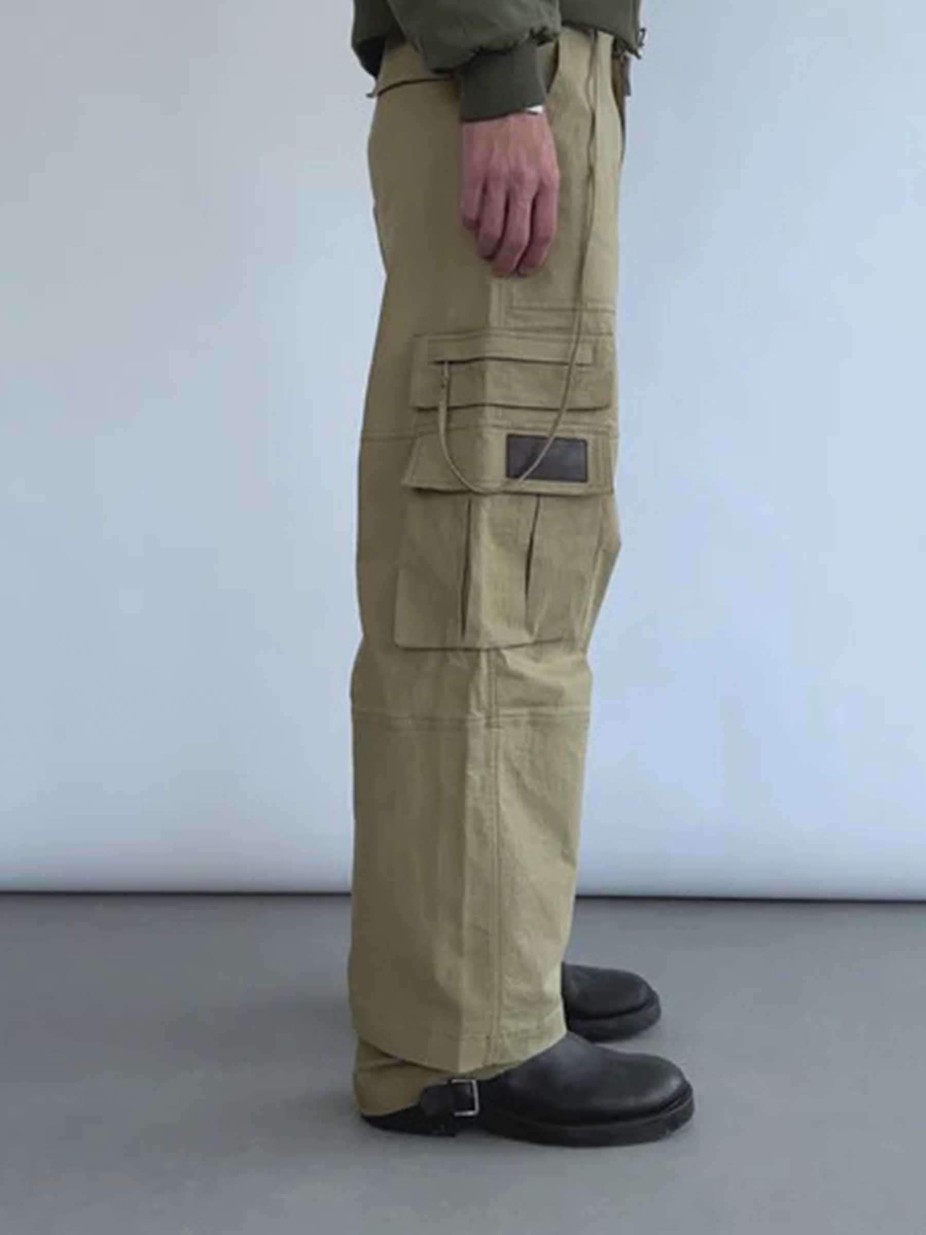 Carrer Hombre Barcelona Pantalones Cargo Ancho color Beige sku 521-003467 01 - Foto 2