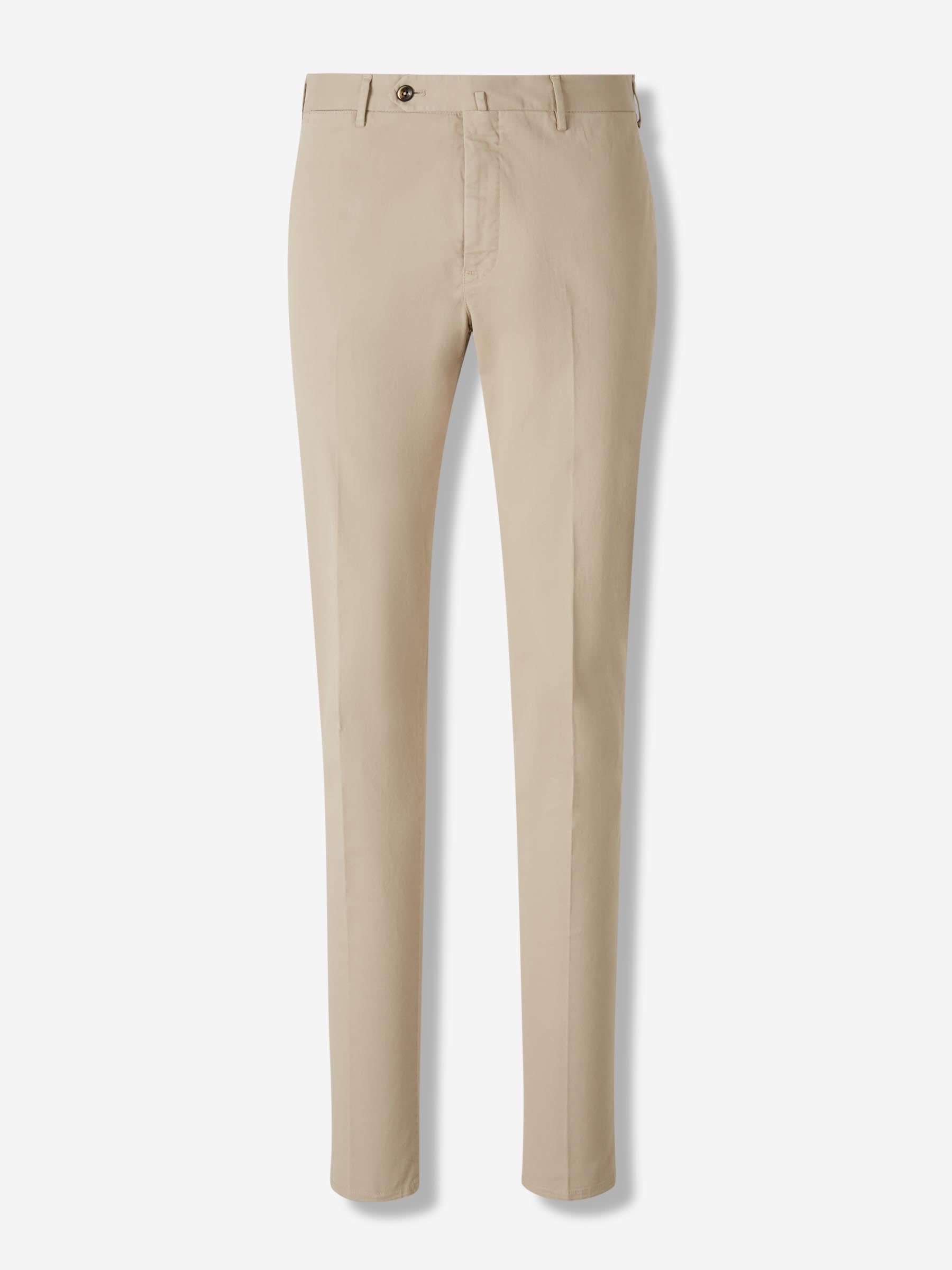 PT Torino Hombre Barcelona Pantalones Chinos Rectos color Beige sku 521-003474 03 - Foto 1