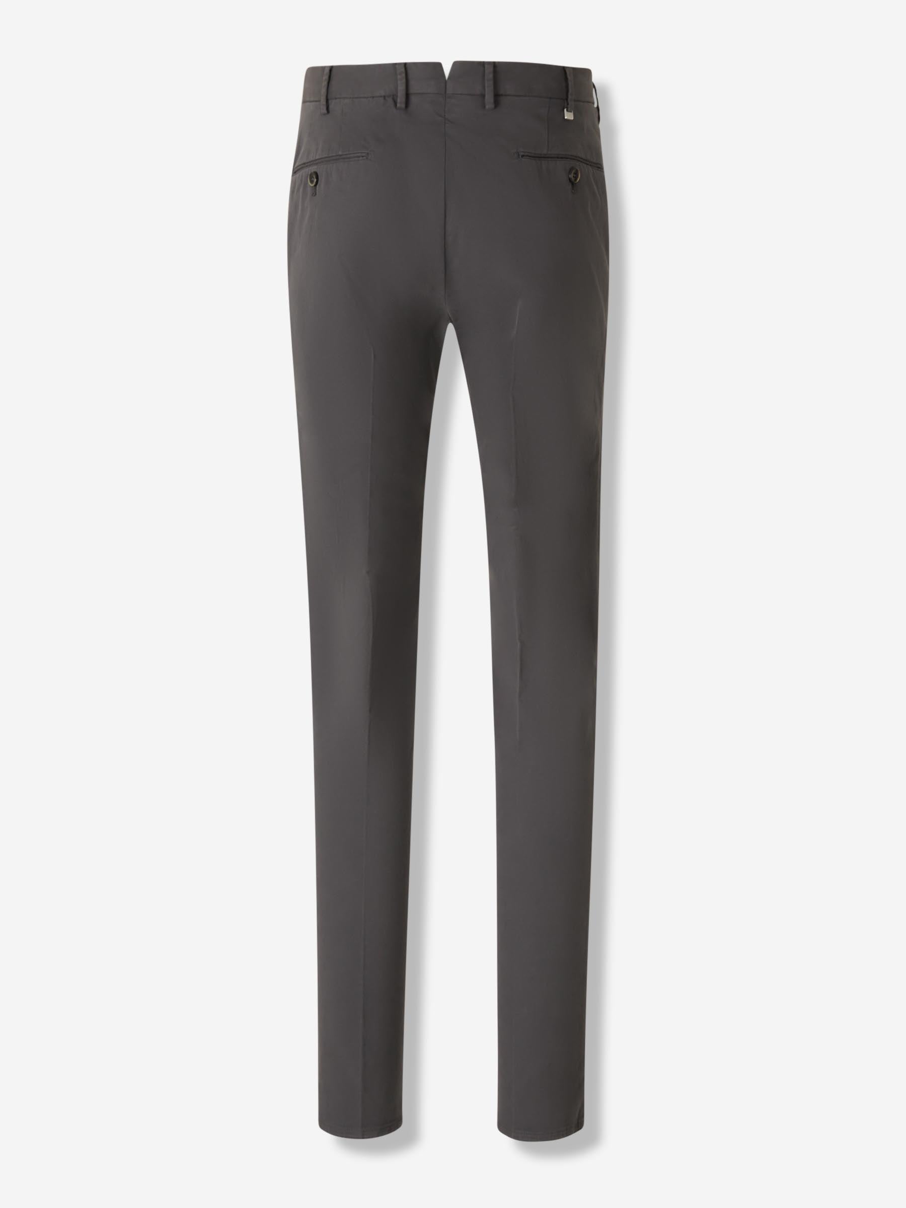 PT Torino Hombre Barcelona Pantalones Chinos Rectos color Gris Oscuro sku 521-003474 05 - Foto 2