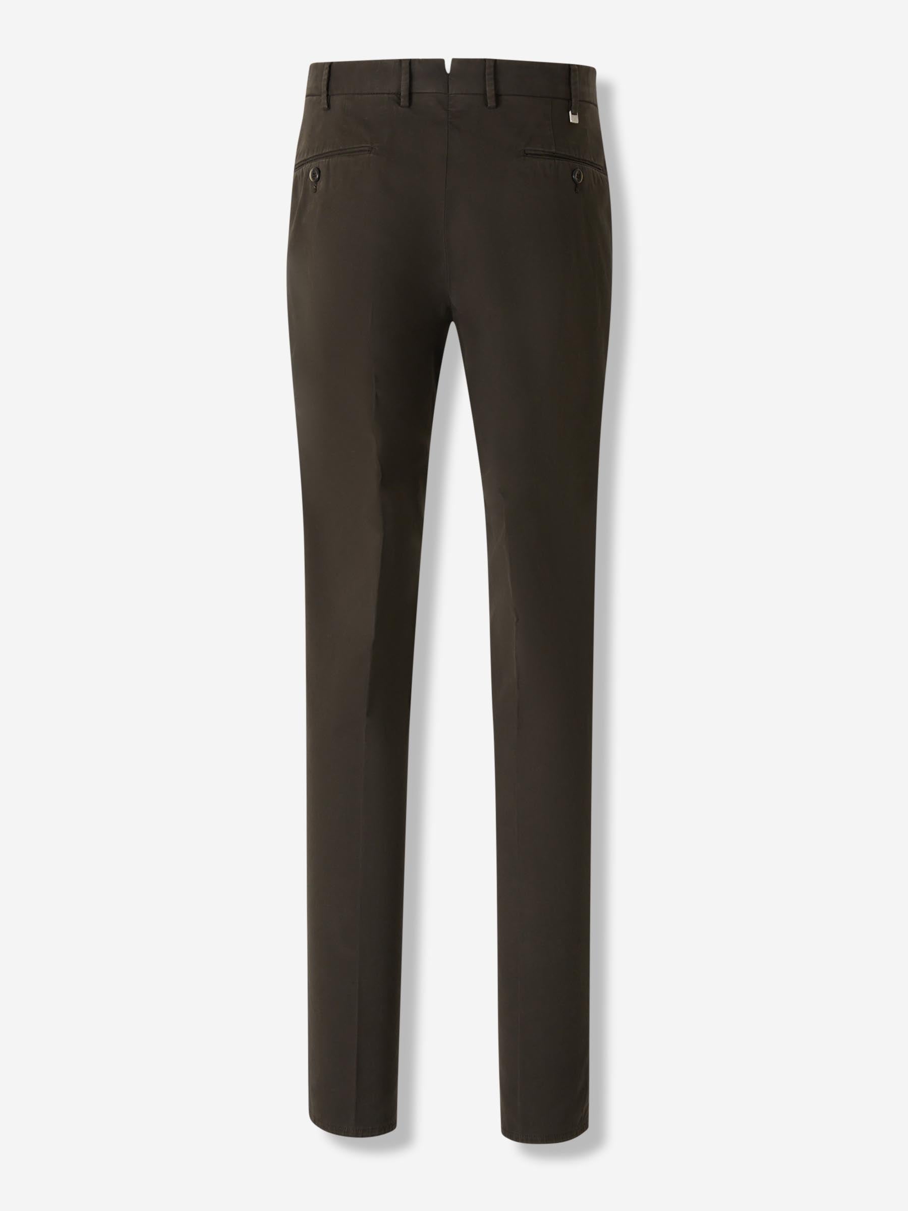 PT Torino Hombre Barcelona Pantalones Chinos Rectos color Marrón Oscuro sku 521-003474 06 - Foto 1