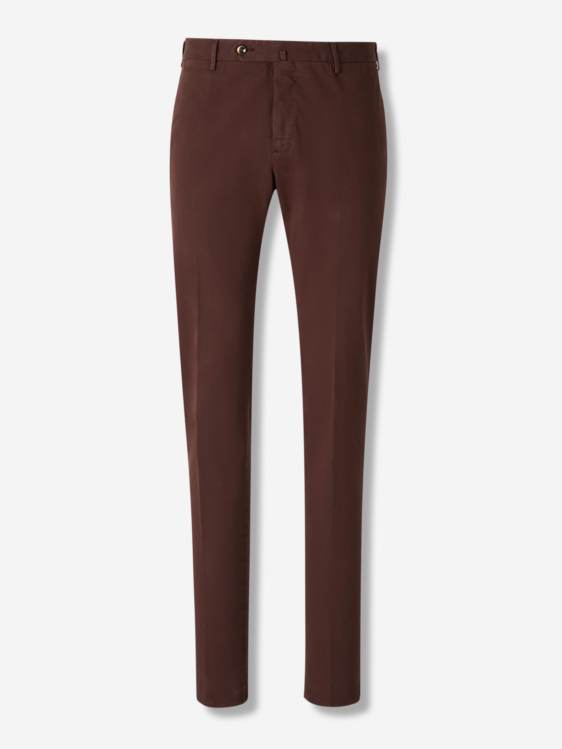 PT Torino Hombre Barcelona Pantalones Chinos Rectos color Burdeos sku 521-003474 07 - Foto 1