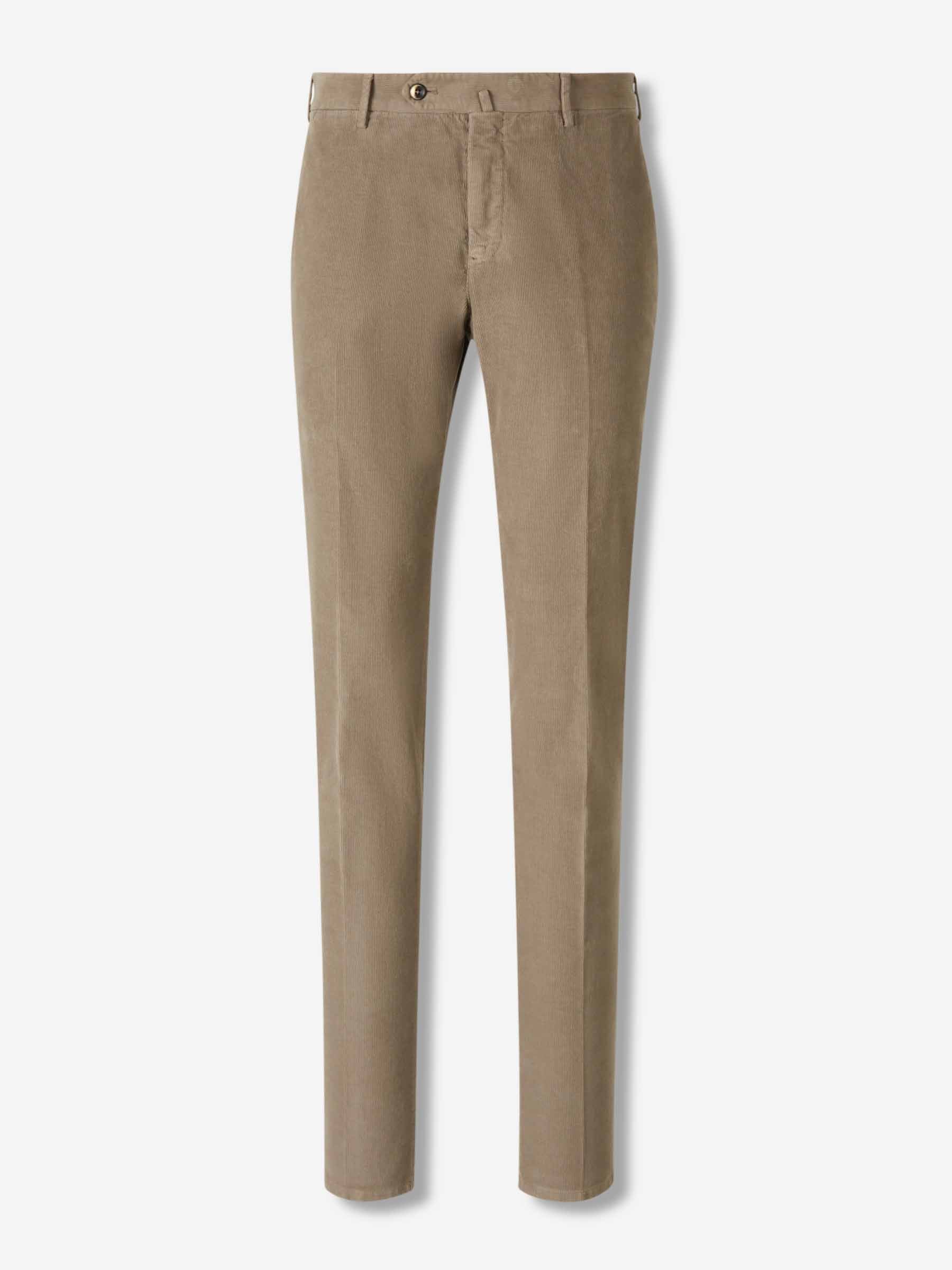 PT Torino Hombre Barcelona Pantalones Micropana Algodón color Taupe sku 521-003475 01 - Foto 1