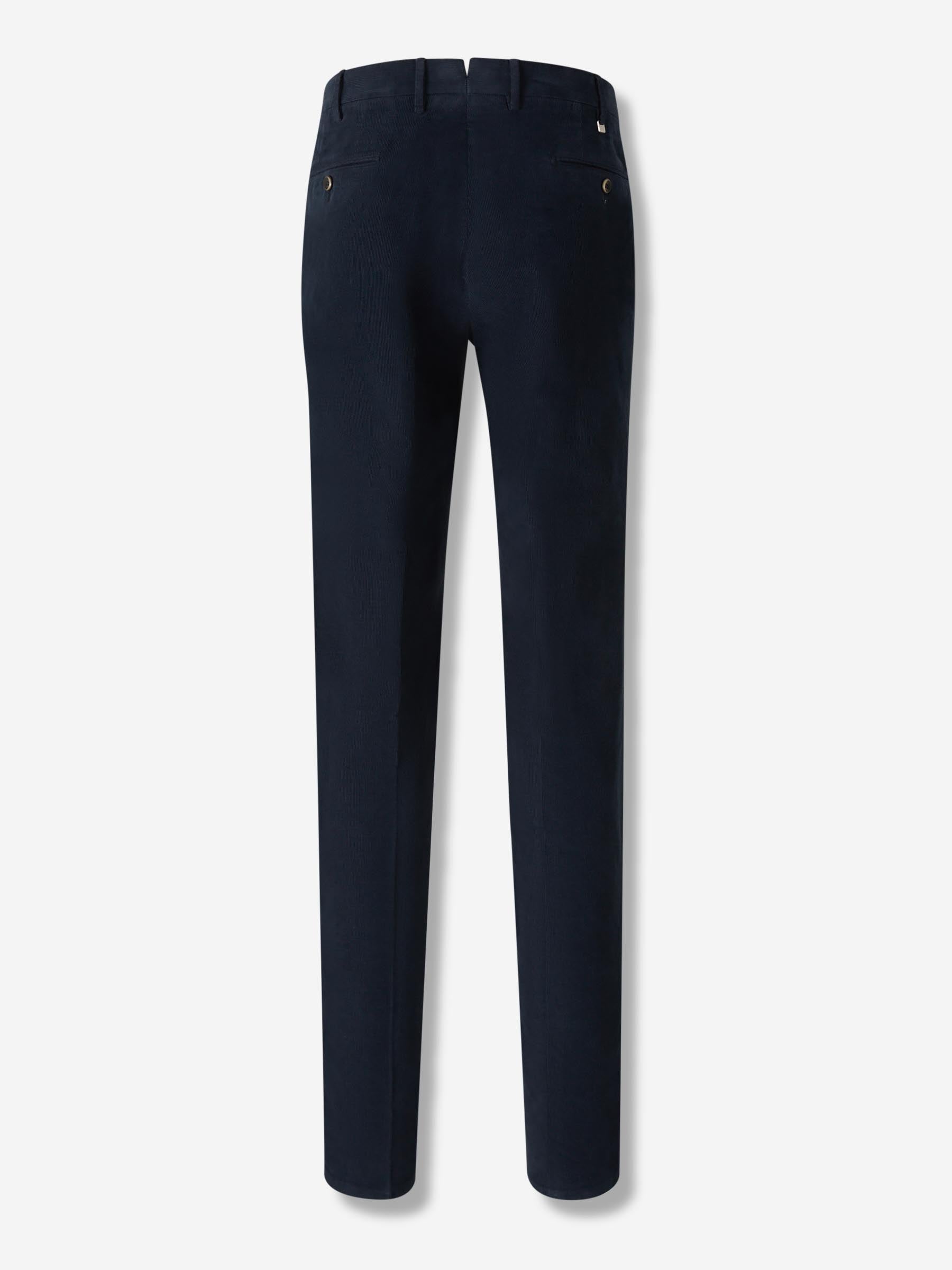 PT Torino Hombre Barcelona Pantalones Micropana Algodón color Azul Noche sku 521-003475 03 - Foto 2