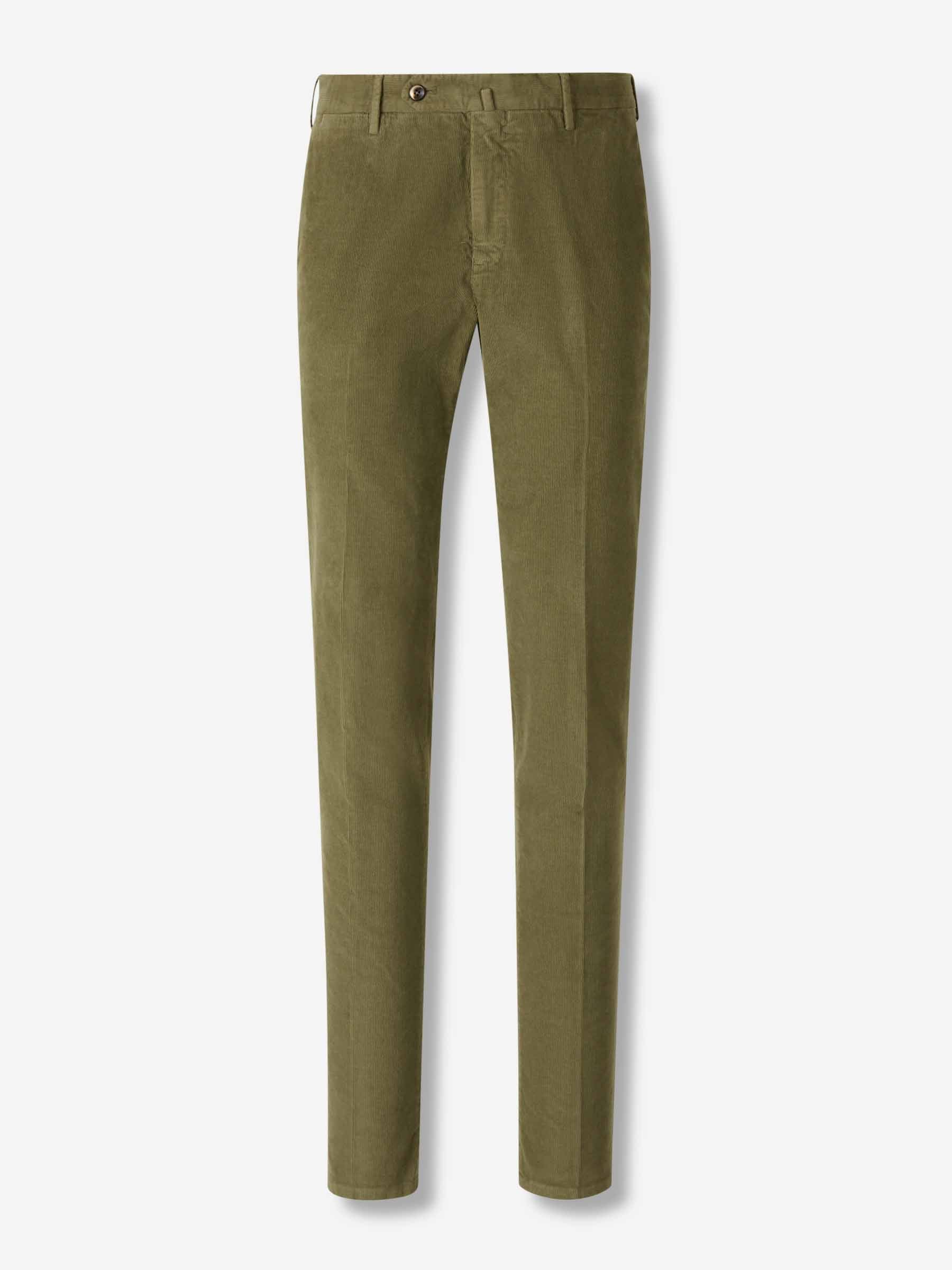 PT Torino Hombre Barcelona Pantalones Micropana Algodón color Verde sku 521-003475 04 - Foto 1