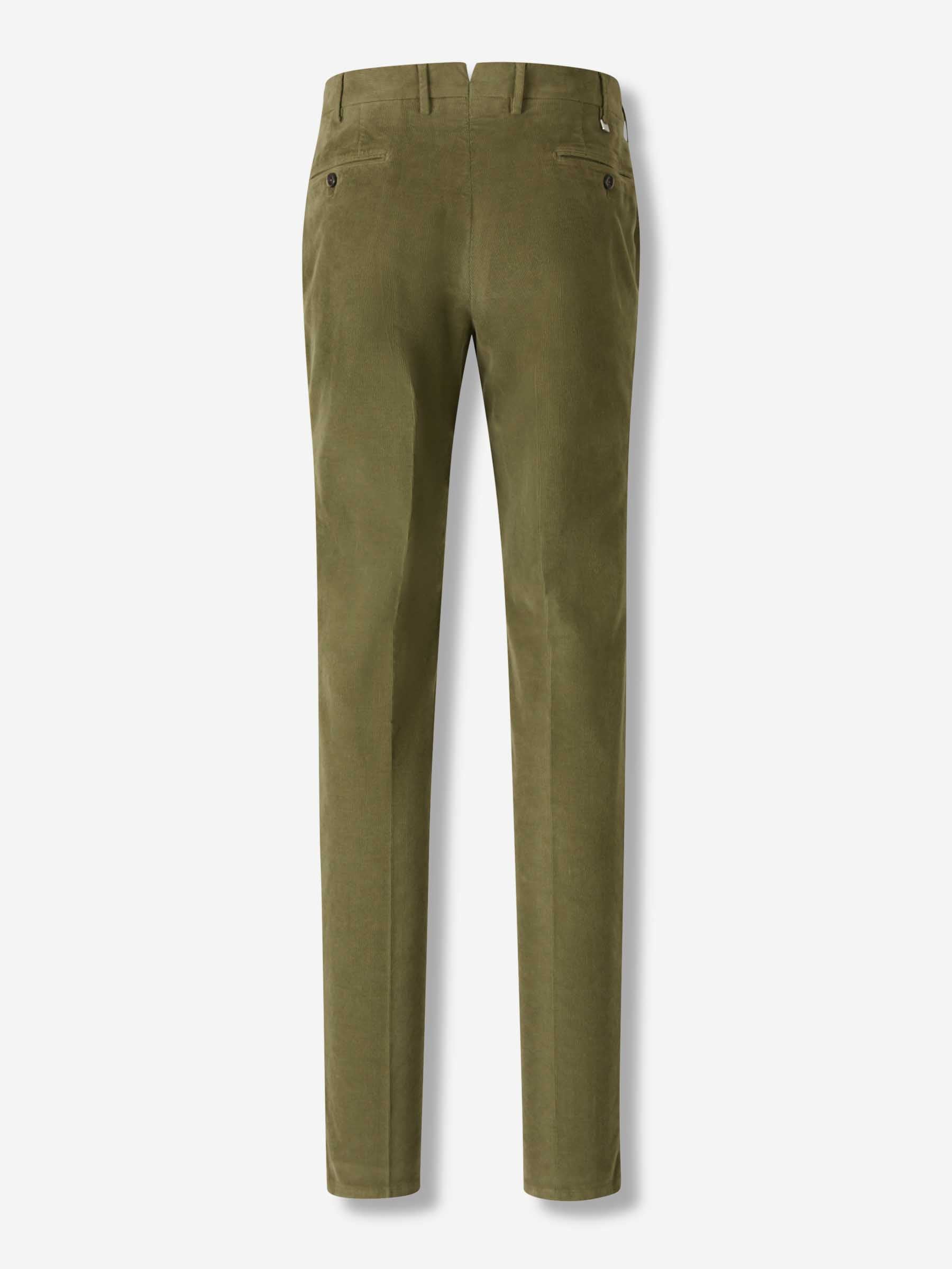 PT Torino Hombre Barcelona Pantalones Micropana Algodón color Verde sku 521-003475 04 - Foto 2