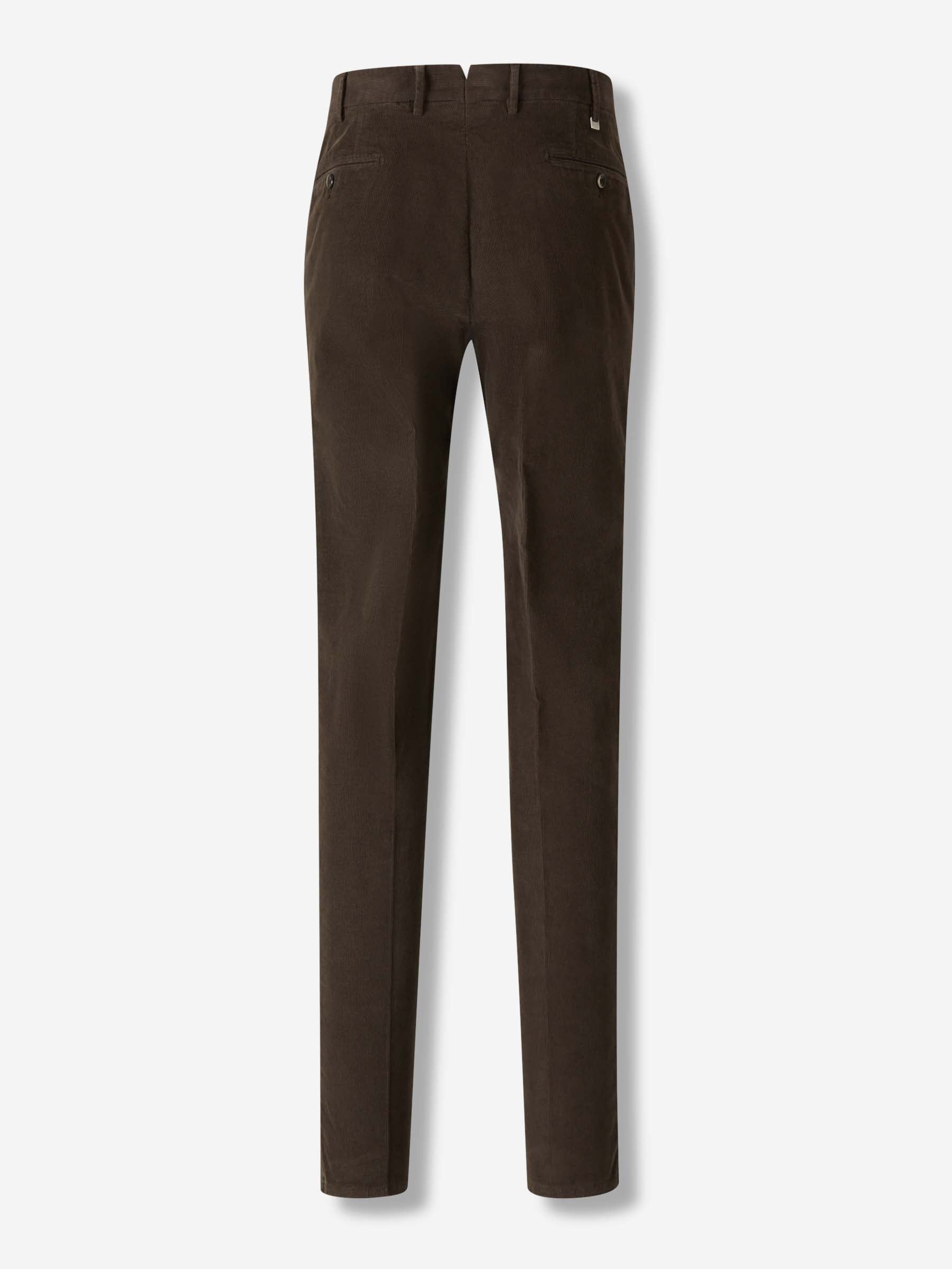 PT Torino Hombre Barcelona Pantalones Micropana Algodón color Marrón Oscuro sku 521-003475 05 - Foto 2