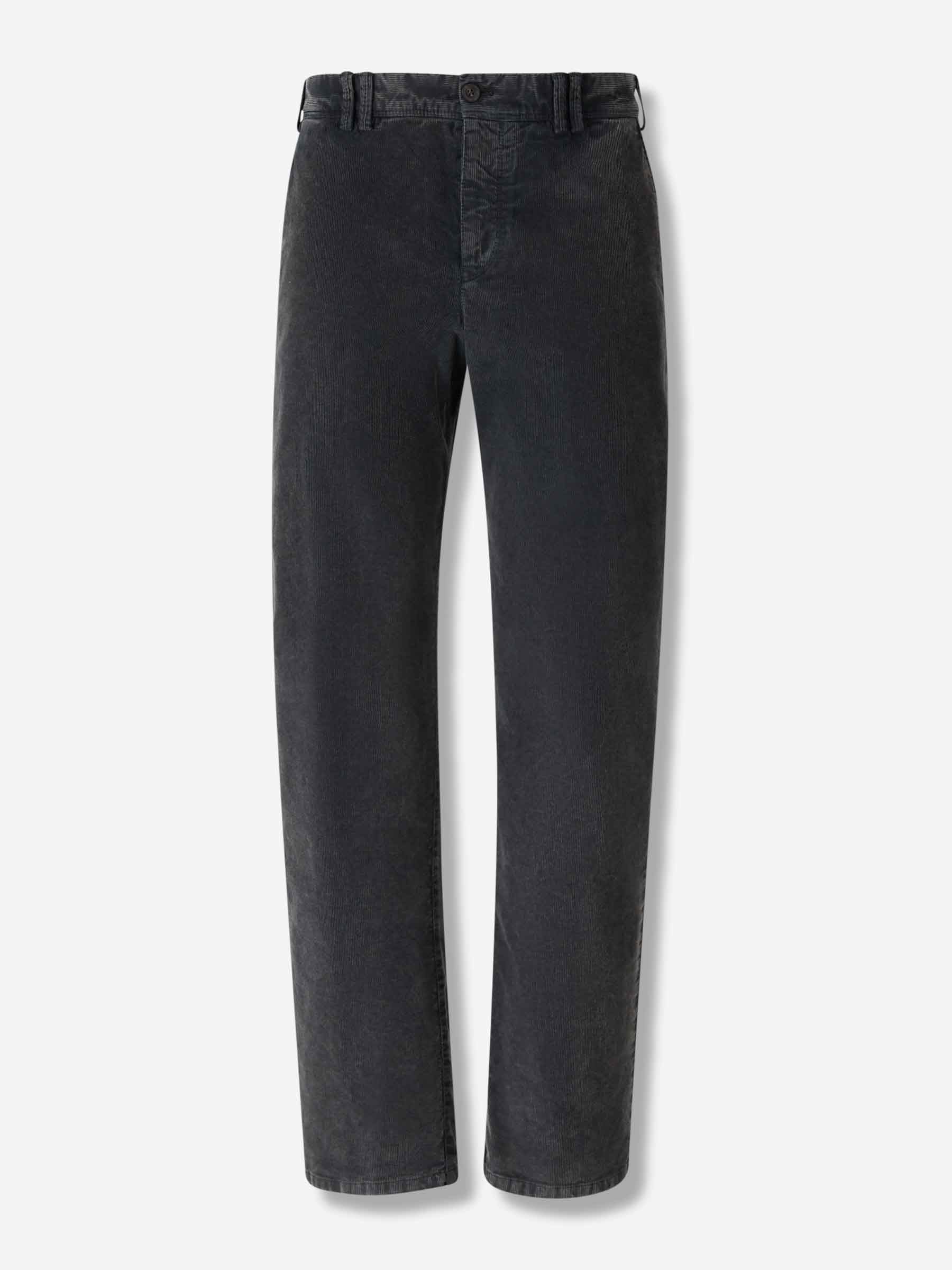 PT Torino Hombre Barcelona Pantalones Pana Algodón color Gris Antracita sku 521-003477 03 - Foto 1