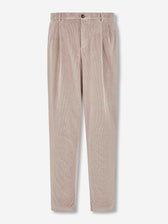 Canali Hombre Barcelona Pantalones Rectos Pana color Beige sku 521-003482 01 - Foto 1