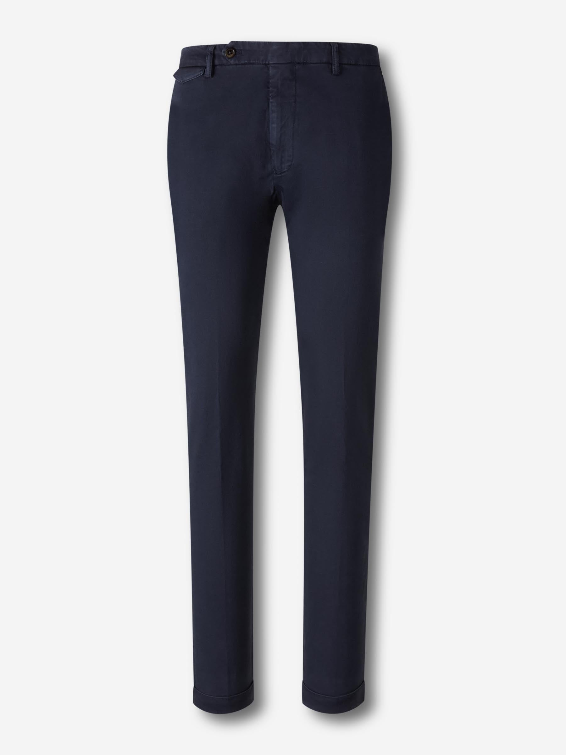 Santa Eulalia Hombre Barcelona Pantalones Chinos Rectos color Azul Noche sku 521-003483 02 - Foto 1