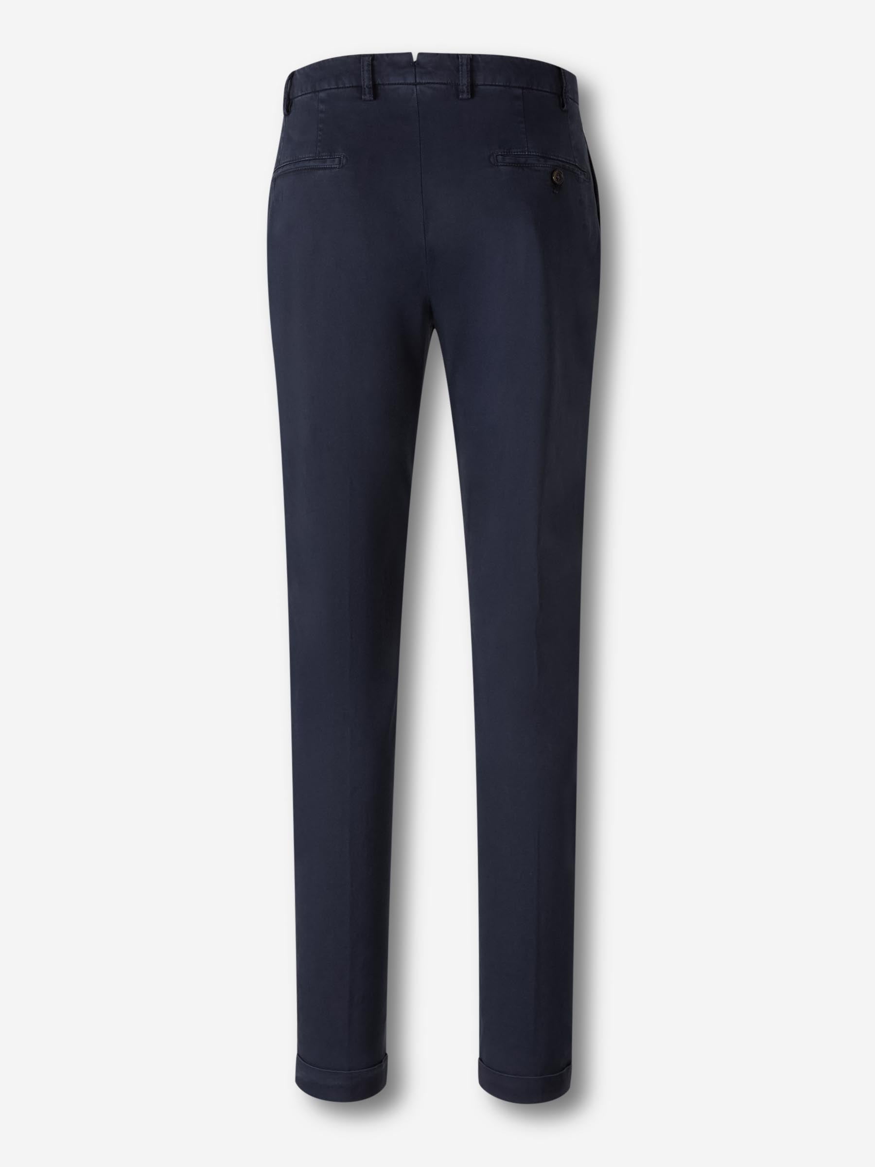 Santa Eulalia Hombre Barcelona Pantalones Chinos Rectos color Azul Noche sku 521-003483 02 - Foto 2