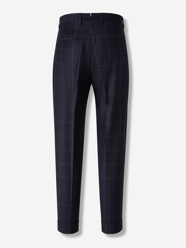 Santa Eulalia Hombre Barcelona Pantalones de Vestir Lana color Azul Marino sku 521-003486 01 - Foto 2