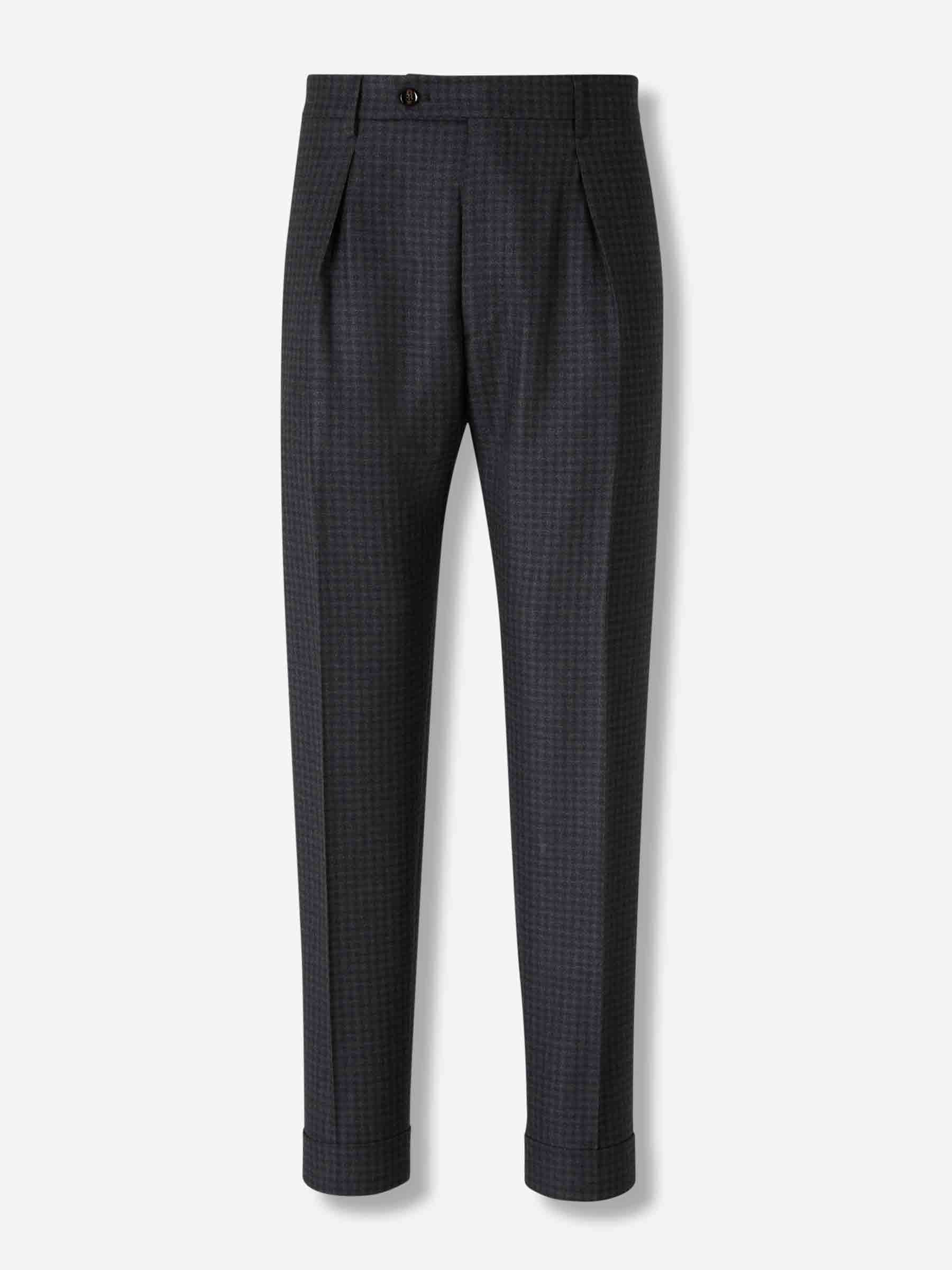 Santa Eulalia Hombre Barcelona Pantalones de Vestir Lana color Gris Oscuro sku 521-003487 01 - Foto 1