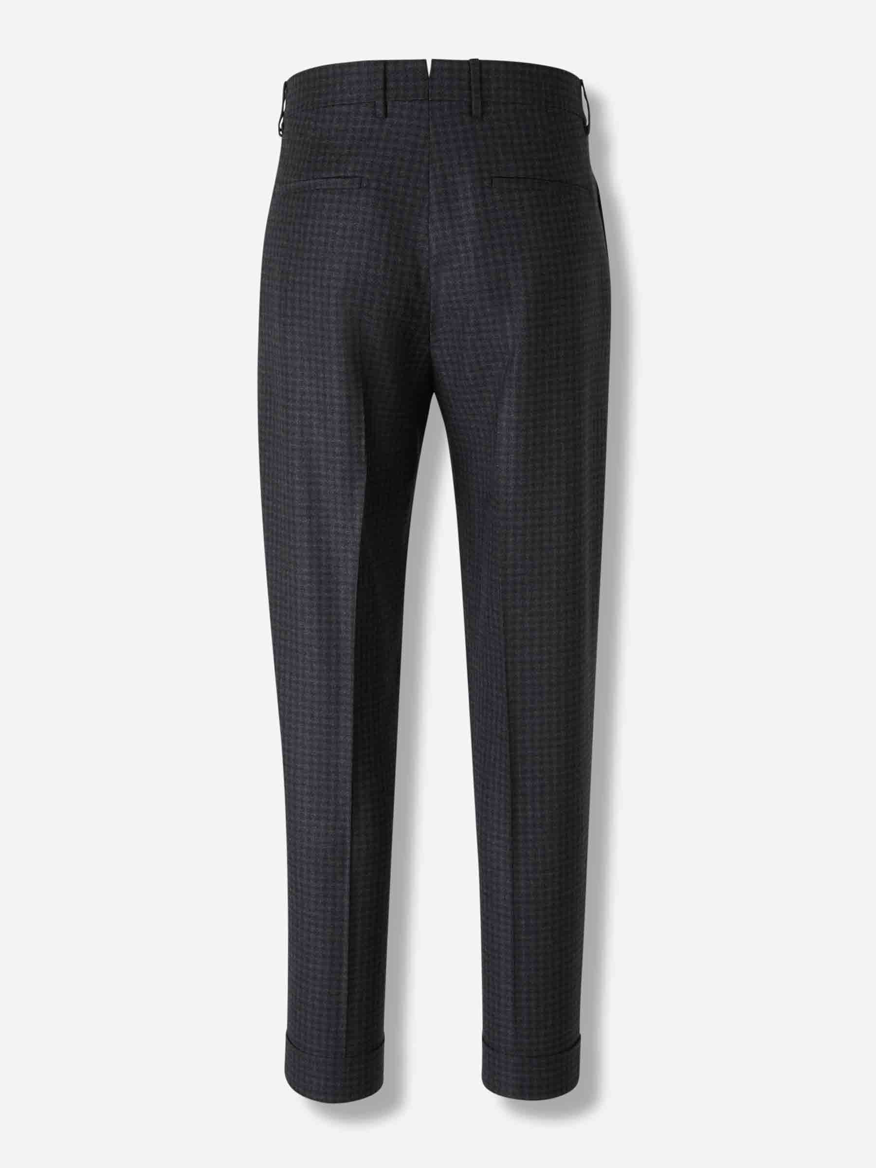 Santa Eulalia Hombre Barcelona Pantalones de Vestir Lana color Gris Oscuro sku 521-003487 01 - Foto 2