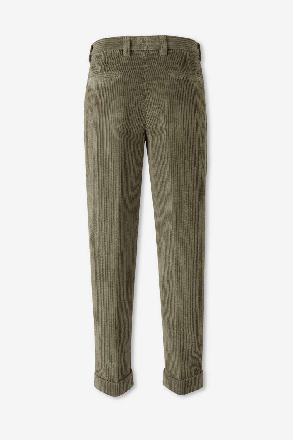 Berwich Hombre Barcelona Pantalones De Pana color Verde sku 521-003488 02 - Foto 2