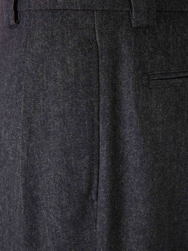 Berwich Hombre Barcelona Pantalones Vestir Lana color Gris Antracita sku 521-003492 01 - Foto 3