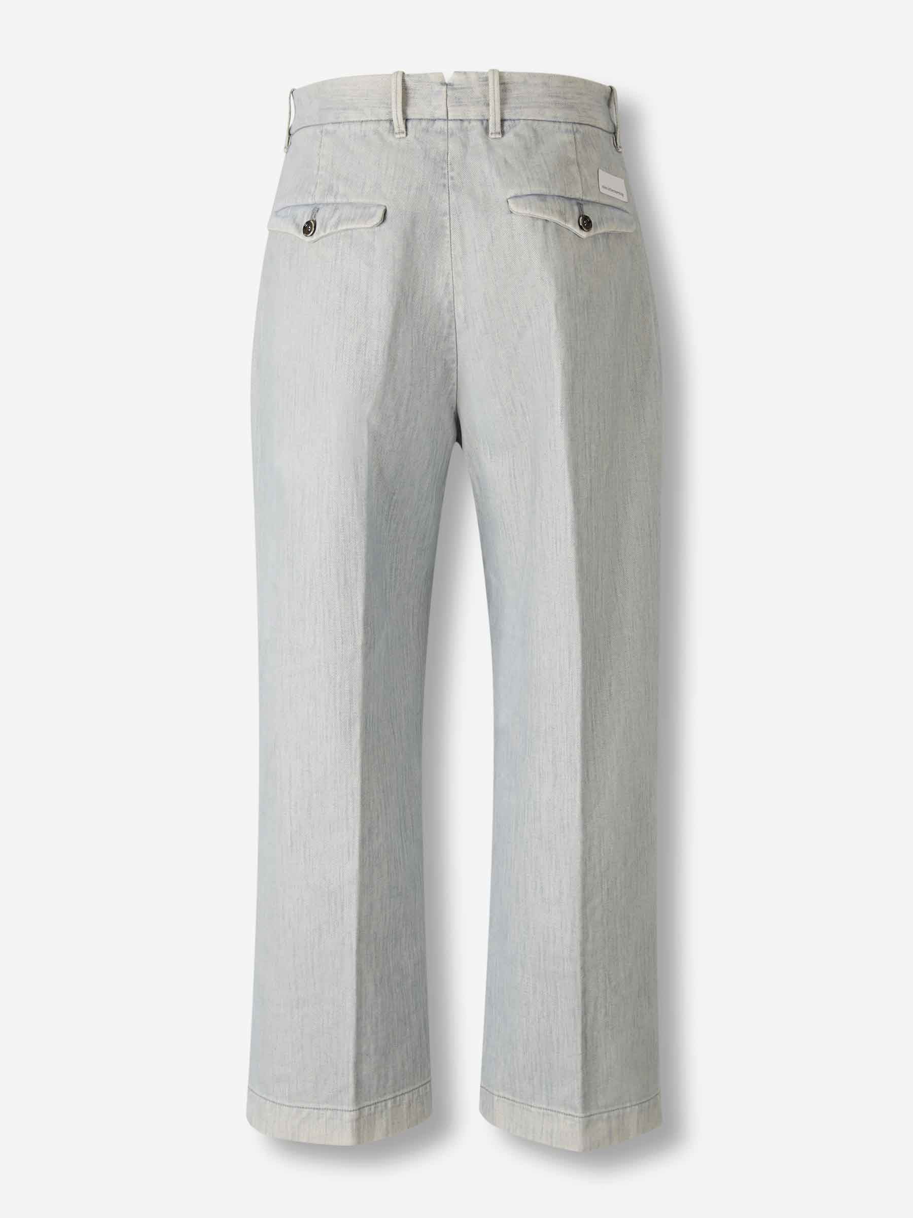 Nine in the morning Hombre Barcelona Pantalones Anchos color Gris Claro sku 521-003500 02 - Foto 2