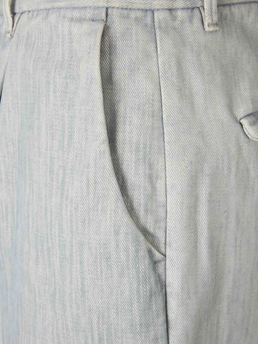 Nine in the morning Hombre Barcelona Pantalones Anchos color Gris Claro sku 521-003500 02 - Foto 3