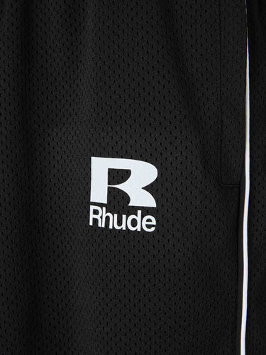 Rhude Hombre Barcelona Pantalones Anchos Parachute color Negro sku 521-003516 01 - Foto 4