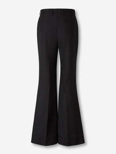 Valentino Hombre Barcelona Pantalones Flared Lana color Negro sku 521-003519 01 - Foto 2