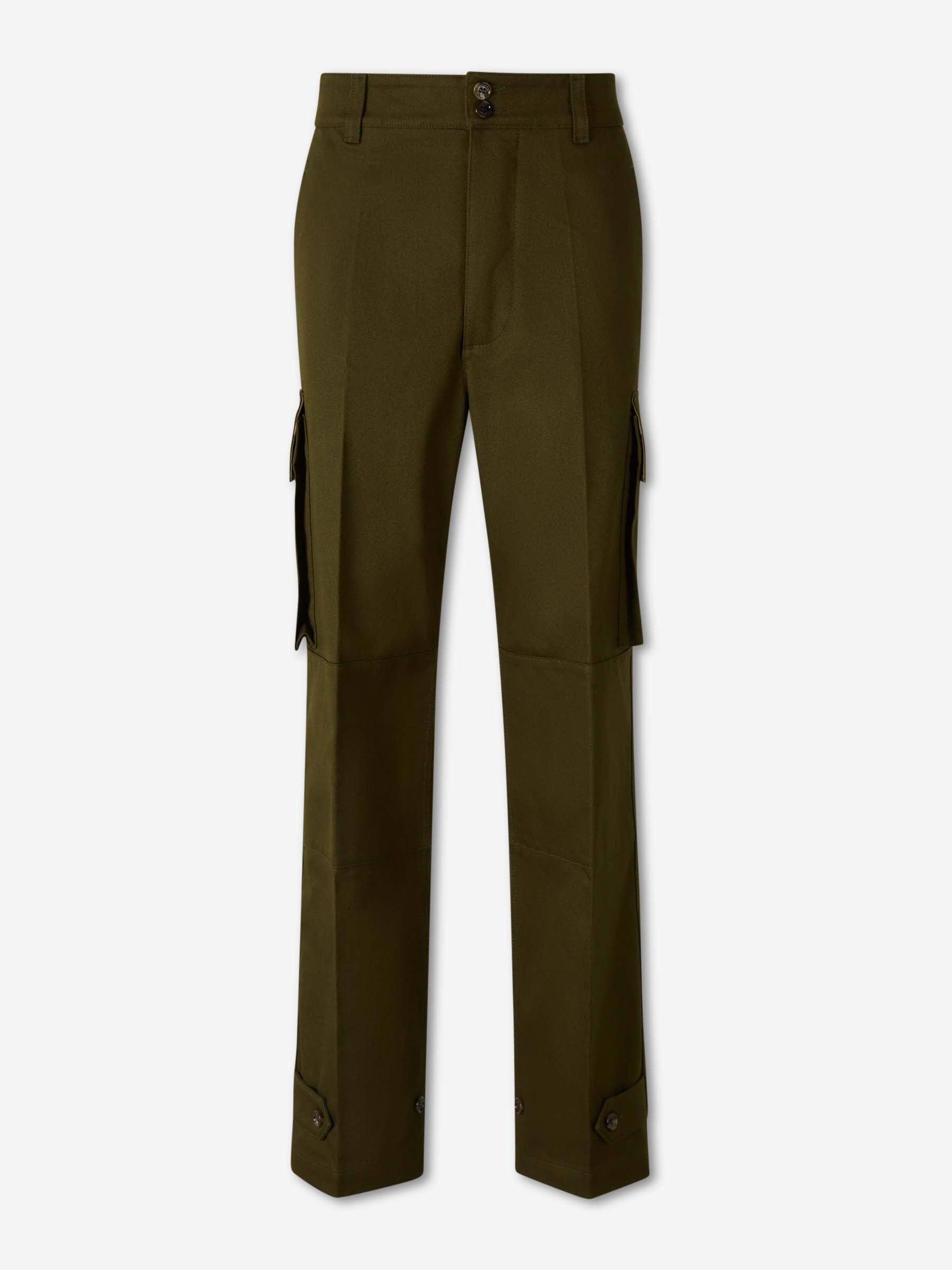 Valentino Hombre Barcelona Pantalones Anchos Cargo color Verde Militar sku 521-003520 01 - Foto 1