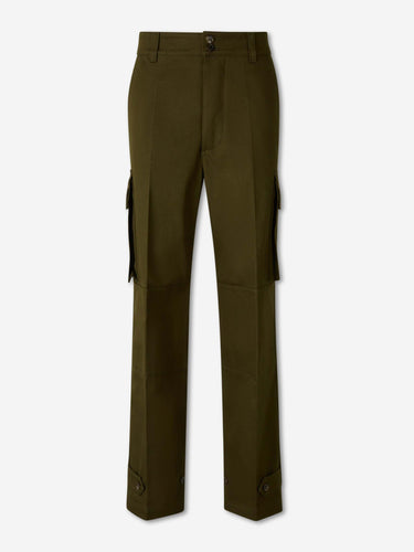 Valentino Hombre Barcelona Pantalones Anchos Cargo color Verde Militar sku 521-003520 01 - Foto 1