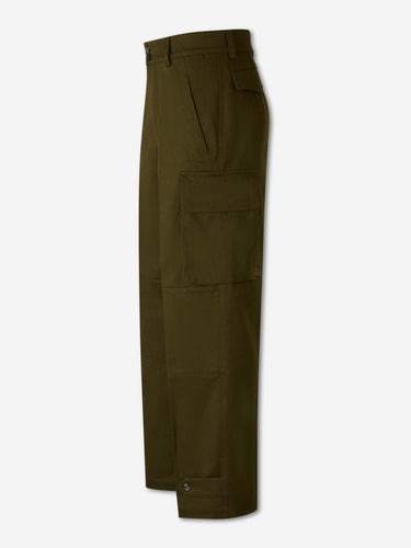Valentino Hombre Barcelona Pantalones Anchos Cargo color Verde Militar sku 521-003520 01 - Foto 3