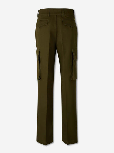 Valentino Hombre Barcelona Pantalones Anchos Cargo color Verde Militar sku 521-003520 01 - Foto 4