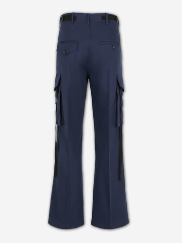Setchu Hombre Barcelona Pantalones Anchos Cargo color Azul Marino sku 521-003522 01 - Foto 2