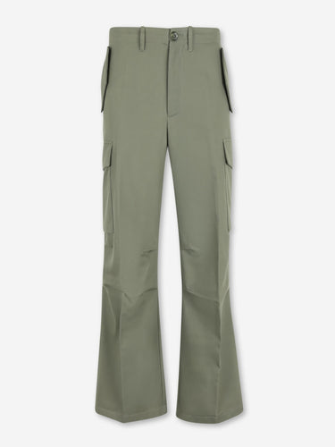 Setchu Hombre Barcelona Pantalones Anchos Cargo color Verde Militar sku 521-003522 02 - Foto 1