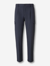 Herno Hombre Barcelona Pantalones Cargo color Azul Noche sku 521-003524 02 - Foto 1