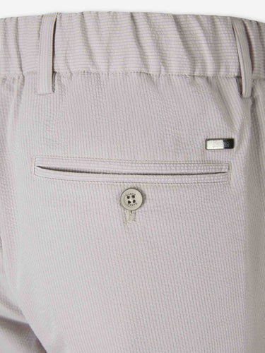 Herno  Barcelona Pantalones Chinos Slim color Taupe sku 521-003526 01 - Foto 4
