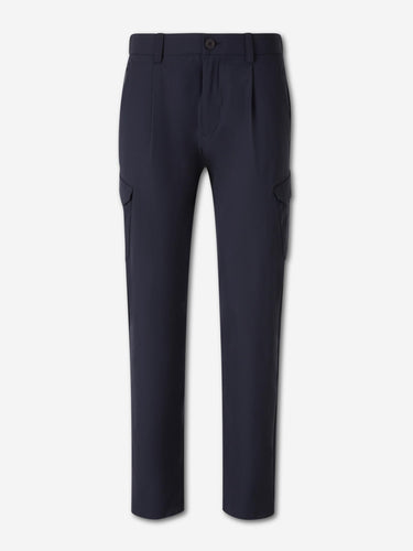Herno Hombre Barcelona Pantalones Recto Cargo color Azul Noche sku 521-003528 01 - Foto 1