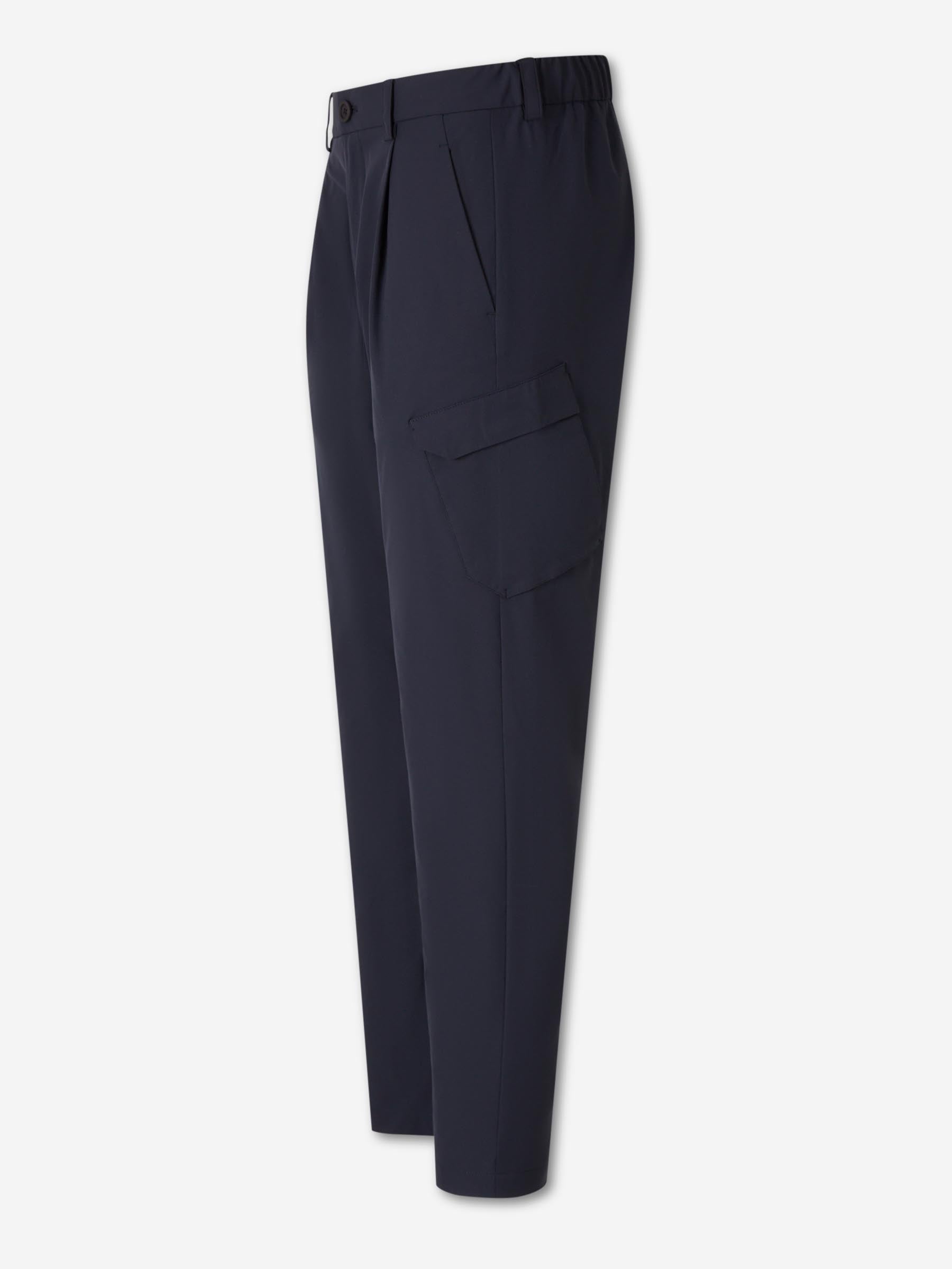 Herno Hombre Barcelona Pantalones Recto Cargo color Azul Noche sku 521-003528 01 - Foto 2