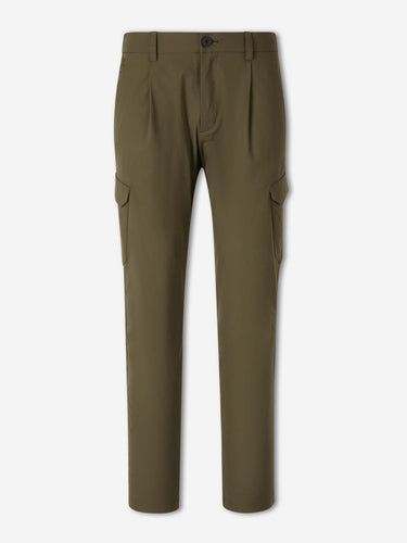 Herno Hombre Barcelona Pantalones Recto Cargo color Verde Militar sku 521-003528 02 - Foto 1