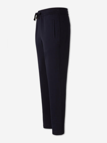 Brioni Hombre Barcelona Joggers Logo Algodón color Azul Noche sku 521-003534 01 - Foto 2