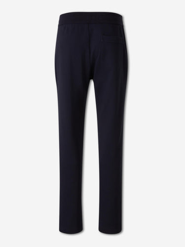 Brioni Hombre Barcelona Joggers Logo Algodón color Azul Noche sku 521-003534 01 - Foto 3
