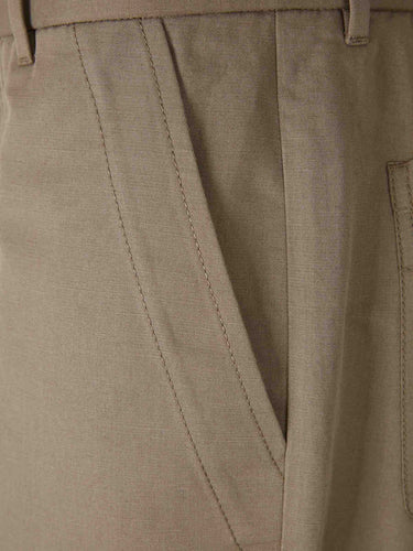 Brioni Hombre Barcelona Pantalones Vestir Melbourne color Beige sku 521-003536 01 - Foto 4