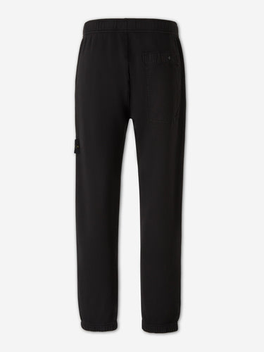 Stone Island  Barcelona Joggers Algodón Logo color Negro sku 521-003537 01 - Foto 3