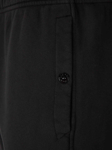Stone Island  Barcelona Joggers Algodón Logo color Negro sku 521-003537 01 - Foto 4