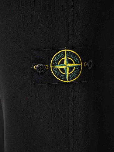 Stone Island  Barcelona Joggers Algodón Logo color Negro sku 521-003537 01 - Foto 5