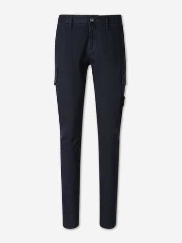 Stone Island Hombre Barcelona Pantalones Chinos Algodón color Azul Noche sku 521-003538 01 - Foto 1
