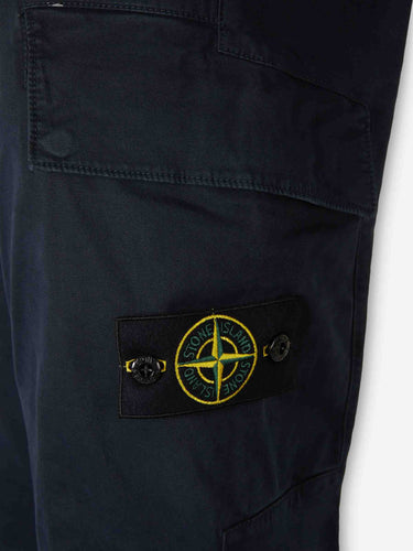 Stone Island Hombre Barcelona Pantalones Chinos Algodón color Azul Noche sku 521-003538 01 - Foto 5