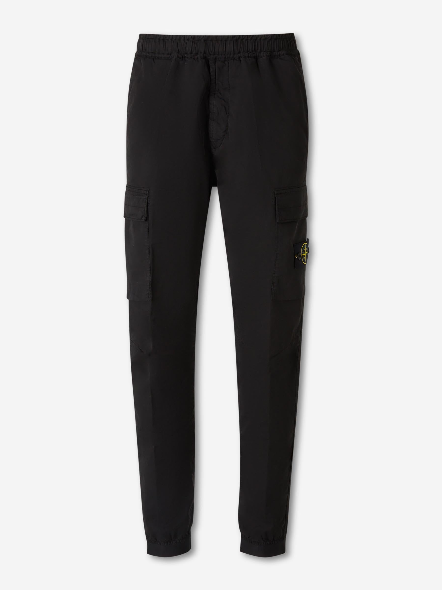 Stone Island Hombre Barcelona Pantalones Cargo Algodón color Negro sku 521-003540 01 - Foto 1