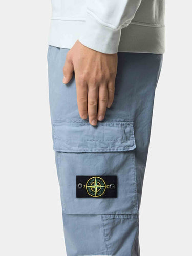 Stone Island Hombre Barcelona Pantalones Cargo Algodón color Azul sku 521-003540 02 - Foto 4