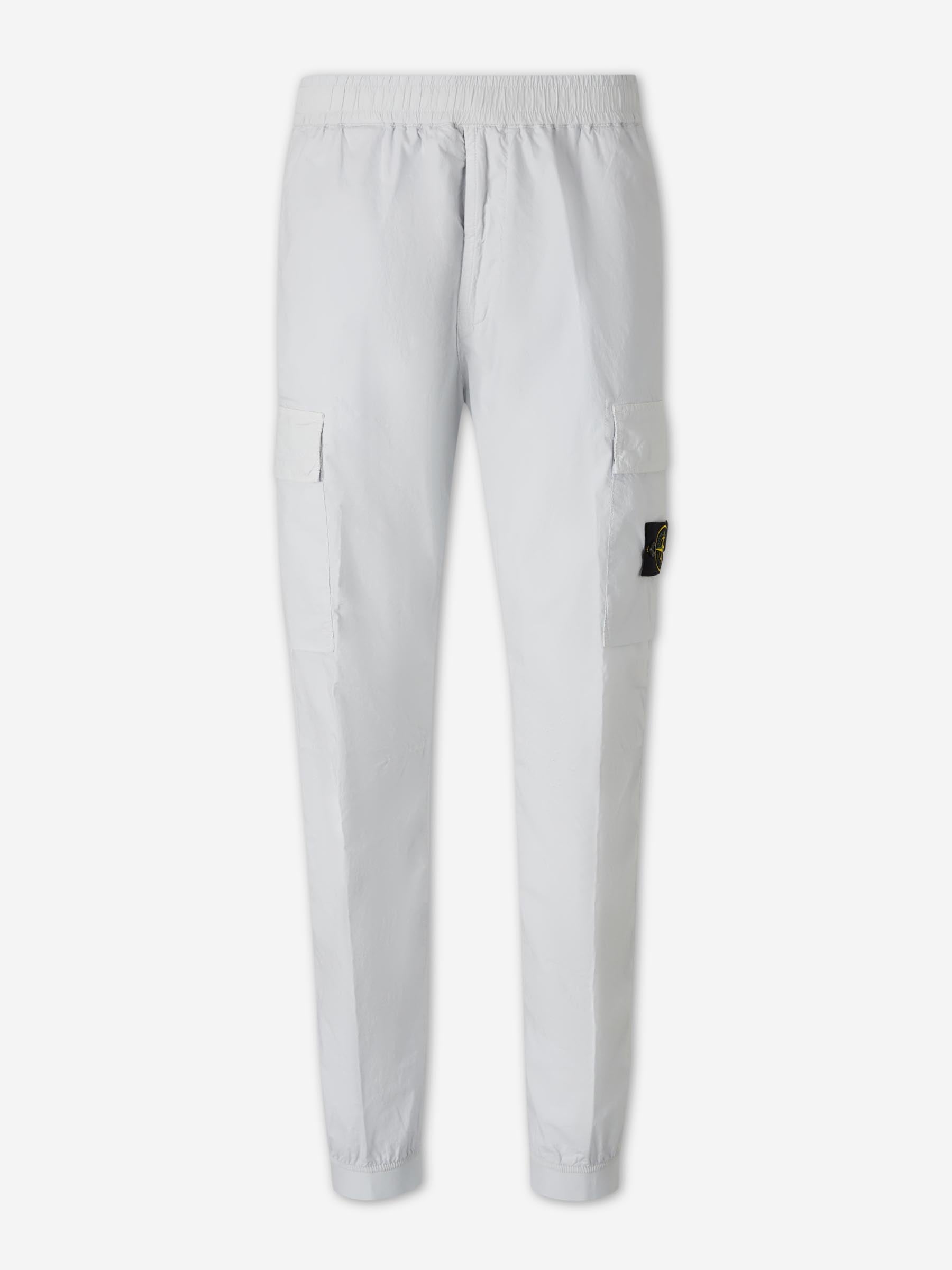 Stone Island  Barcelona Pantalones Cargo Paracadute color Azul Celeste sku 521-003541 01 - Foto 1