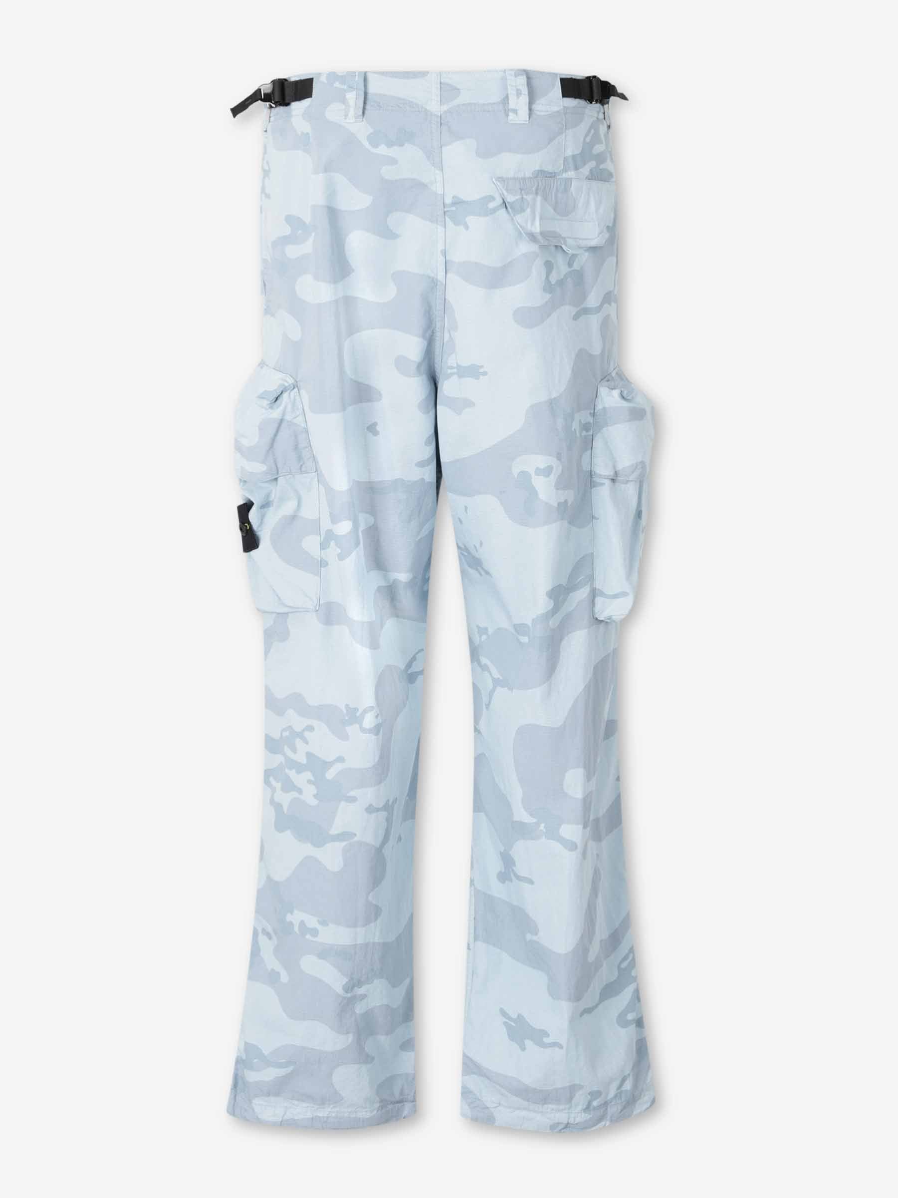 Stone Island Hombre Barcelona Pantalones Técnicos Cargo color Camuflaje Azul sku 521-003546 01 - Foto 2
